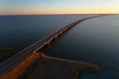 Solnedgång över Ölandsbron