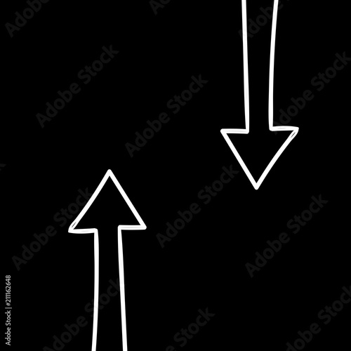 Arrow Sign Symbol Direction Isolated 3d Icon Road Down Arrows White Business Traffic Up Green Illustration Way Red Concept Graphic Pointer Design Right Blue Success Stock Photo Adobe Stock