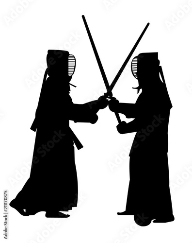 Dekoracja na wymiar  walka-dwoch-zawodnikow-kendodo