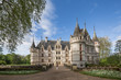 Azay le Rideau France May 11th 2013 : The beautiful chateau at Azay le Rideau in the Loire, France