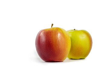 Red Green Apple isolated