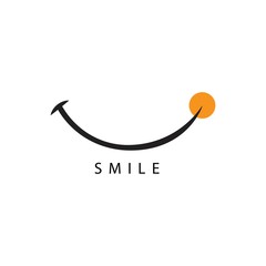 Smile Vector Template Design IllustrationSmile Vector Template Design Illustration