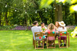 © Photographee.eu - Group of happy friends enjoying meeting in the garden during spring