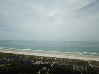 Wall Mural - beach from above