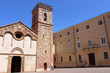 Kirche Santa Chiara am Hauptplatz in Iglesias, Sardinien