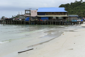 Canvas Print - Paysage de l'île de Koh Rong au Cambodge