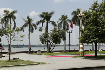 Canvas Print - Fleuve Mékong 