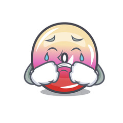 Poster - Crying jelly ring candy mascot cartoon