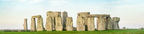 Fotomural Morning view of Stonehenge in winter England