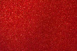 Beautiful red glitter macro abstract background with bokeh
