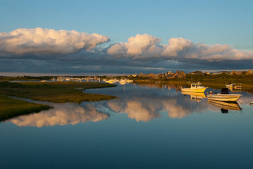 Dusk at Madaket harbor, Nantucket