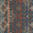 Ethnic boho seamless pattern