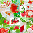 Erdbeeren  -  Essen und Trinken im Garten