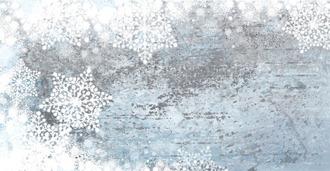 Wall Mural - christmas background. winter, snowflakes background for christmas.