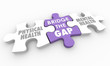 © iQoncept - Mental Physical Health Bridge the Gap Puzzle Pieces 3d Illustration