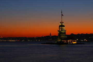  Maiden's Tower at Evening
