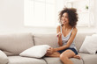 © Prostock-studio - Excited girl reading results of pregnancy test