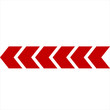 © Mila Chern - Red arrows on white background. Direction indicator. Vector arrow icons.