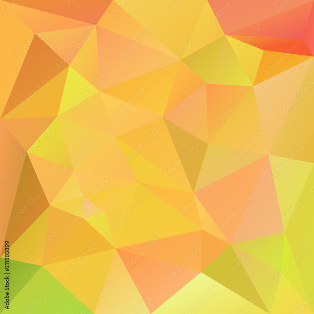 vector abstract irregular polygonal square background - triangle low ...