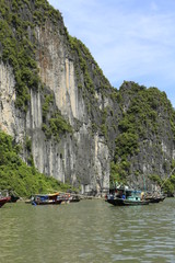 Canvas Print - Baie d'Along au Vietnam