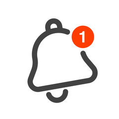 Wall Mural - notification bells icons