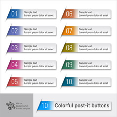Wall Mural - banner & button design #vector graphics
