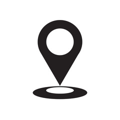 Sticker - Location icon. Vector.