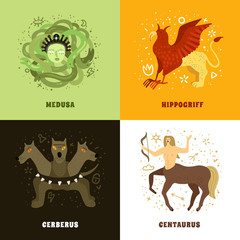 Poster - Mythical Creature 2x2 Concept