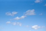 Fototapeta Na sufit - White clouds against a blue sky