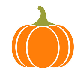 Wall Mural - autumn pumpkin icon