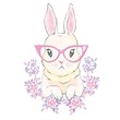 © Vladimir - Cute bunny girl with crown. Dream Big Princess