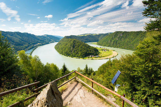 Donauschlinge, Danube river bend Austria