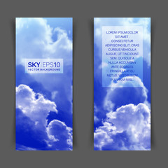 Wall Mural - realistic blue sky