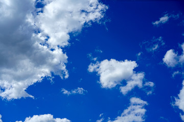 blue sky with cloud