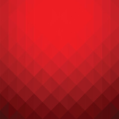 Wall Mural - Abstract geometric pattern. Red triangles background. Vector illustration eps 10.