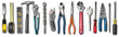 © blueskies9 - Various used tools on white background