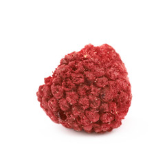 Wall Mural - Dried raspberry isolated