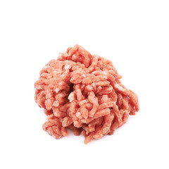 Wall Mural - Minced beef meat isolated