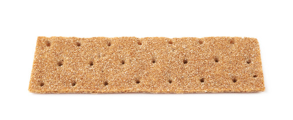 Poster - Thin rye crispy cracker isolated