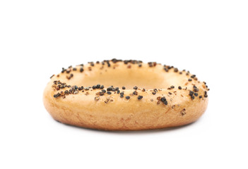 Poster - Poppy seeds bagel isolated