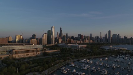 Wall Mural - Chicago Aerials