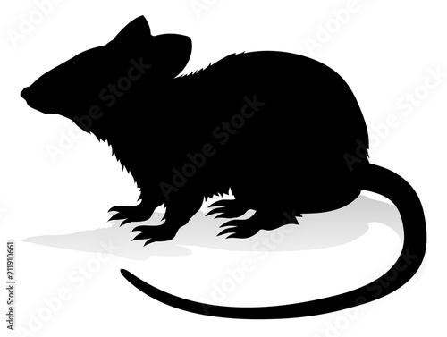Rat Rodent Animal Silhouette