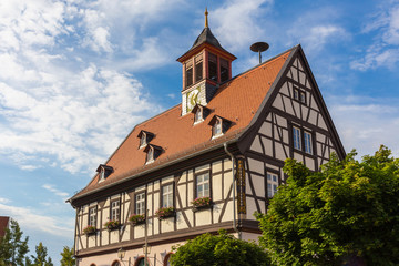 Wall Mural - historic bad vilbel hesse germany