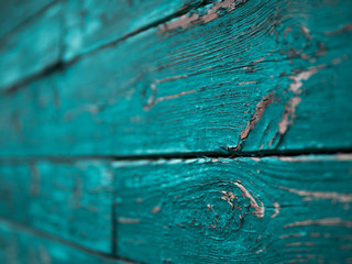 Wooden cracked old background with a small depth of field