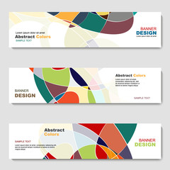 Wall Mural - banner, abstract web template