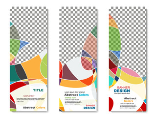 Wall Mural - banner, abstract web template