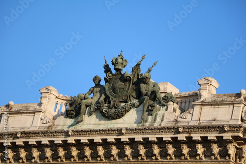 Zdjęcie XXL Zakon Rzymu Prawnicy przy piazza Cavour w Rzym Włochy
