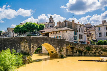 Wall Mural - Nérac, Lot et Garonne, Occitanie, France.