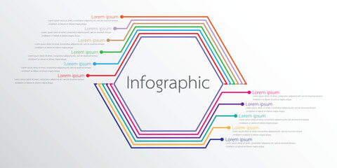 Vector infographic templates used for detailed reports. All 11 topics.