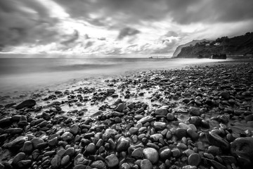 Ocean coast of Madeira